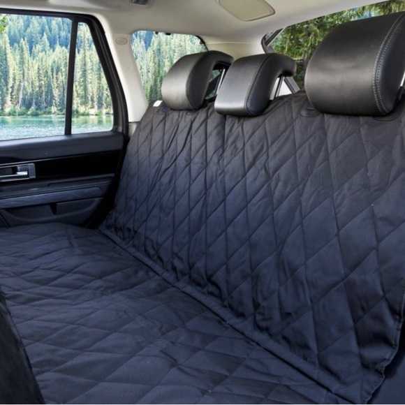 Barksbar luxury backseat car cover for dog. - Picture 1 of 3